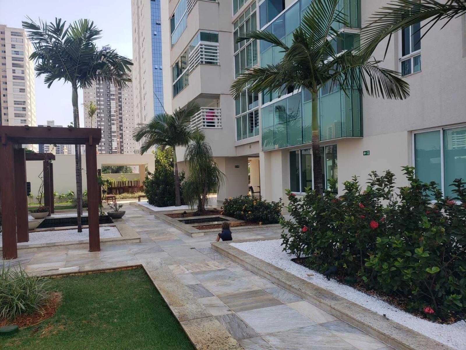 Moderno Flat Com Vista Para O Parque Vaca Brava Goiania Luaran gambar
