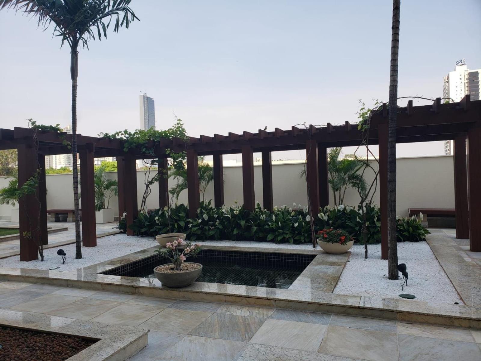 Moderno Flat Com Vista Para O Parque Vaca Brava Goiania Luaran gambar