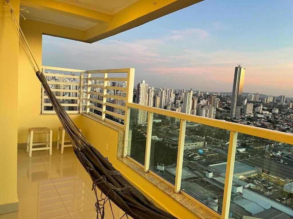 Moderno Flat Com Vista Para O Parque Vaca Brava Goiania Luaran gambar