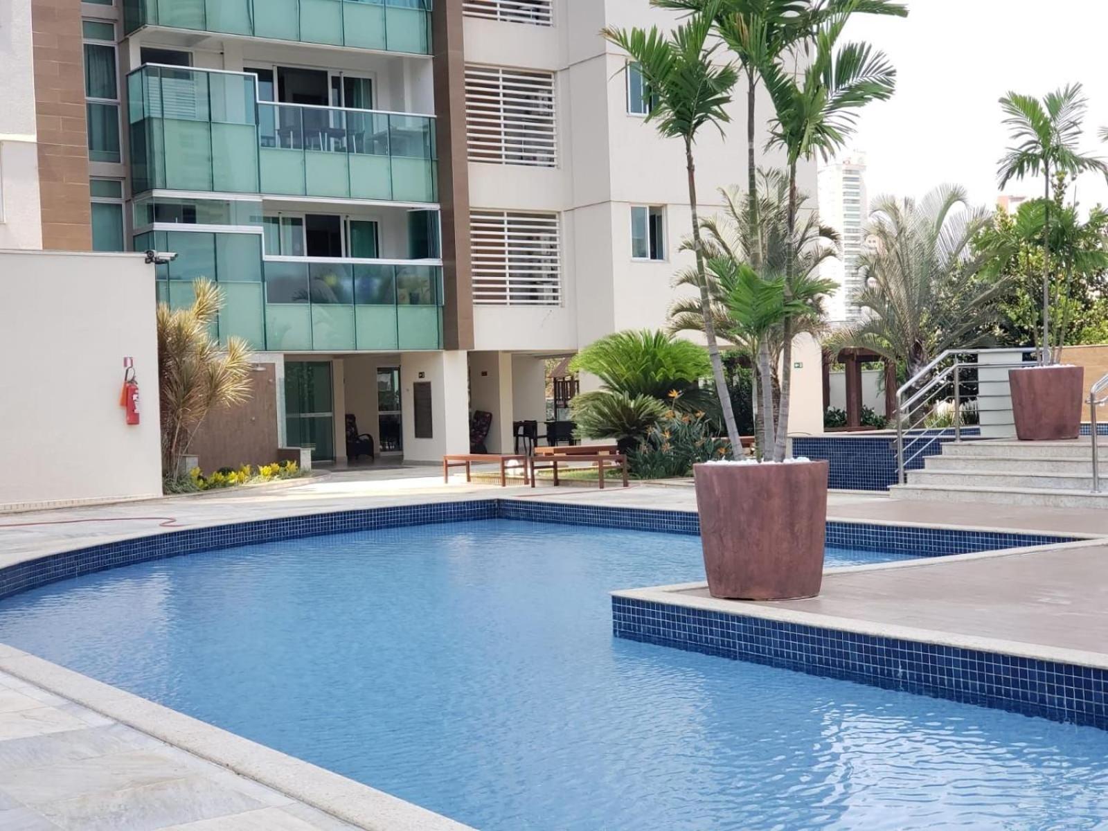 Moderno Flat Com Vista Para O Parque Vaca Brava Goiania Luaran gambar